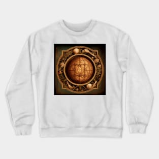 Earth as DaVinci Crewneck Sweatshirt